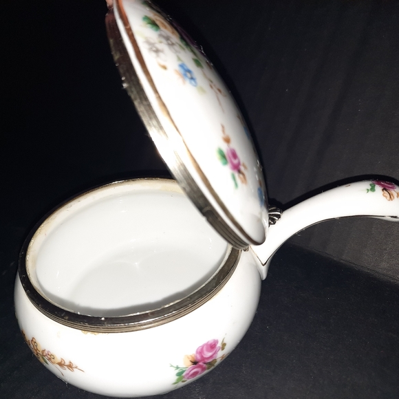 Vintage floral silent butler crumb catcher - Picture 4 of 5